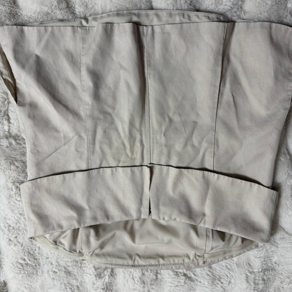 Loft Versa Strapless Structured Top Beige | Size … - image 4